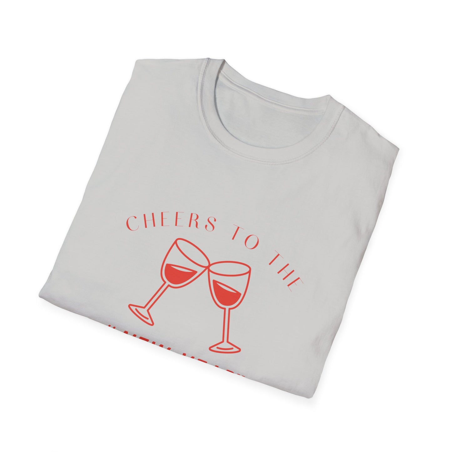 Cheers To The New Year Unisex Softstyle T-Shirt