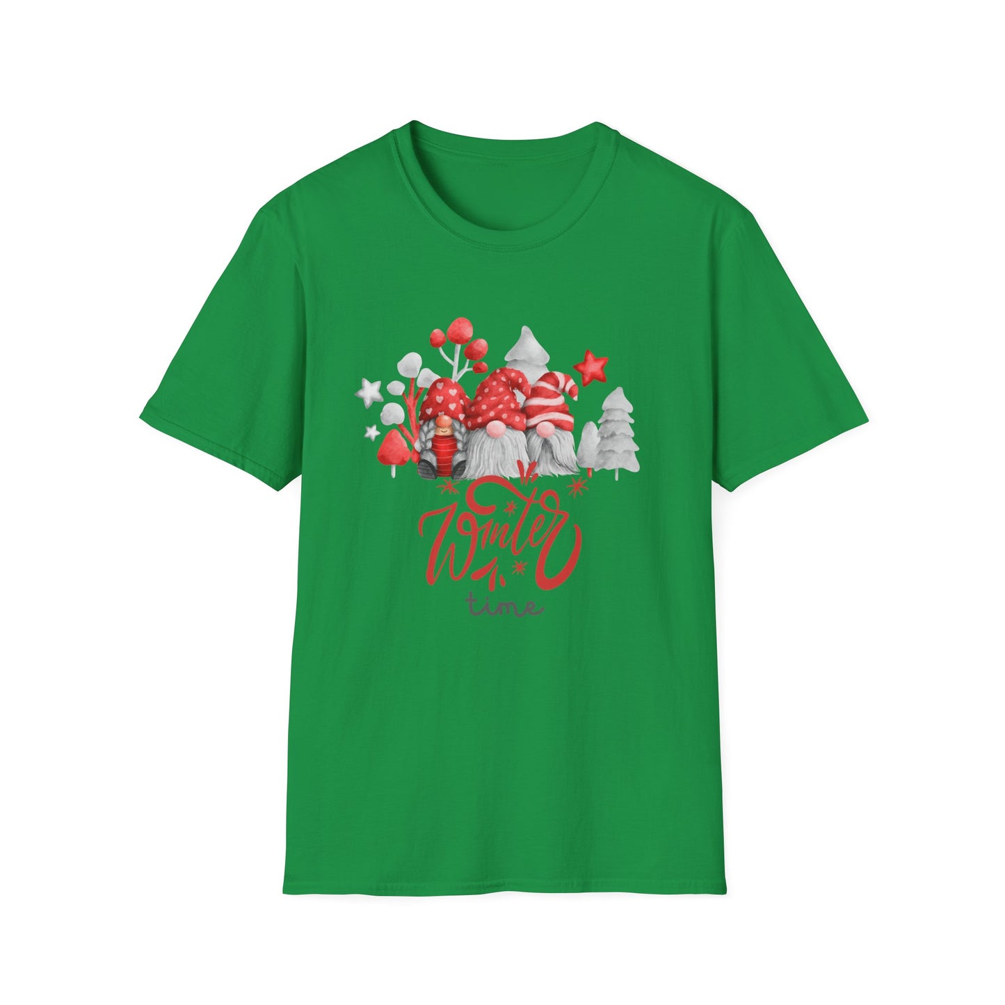 Winter Time Christmas Unisex Softstyle T-Shirt