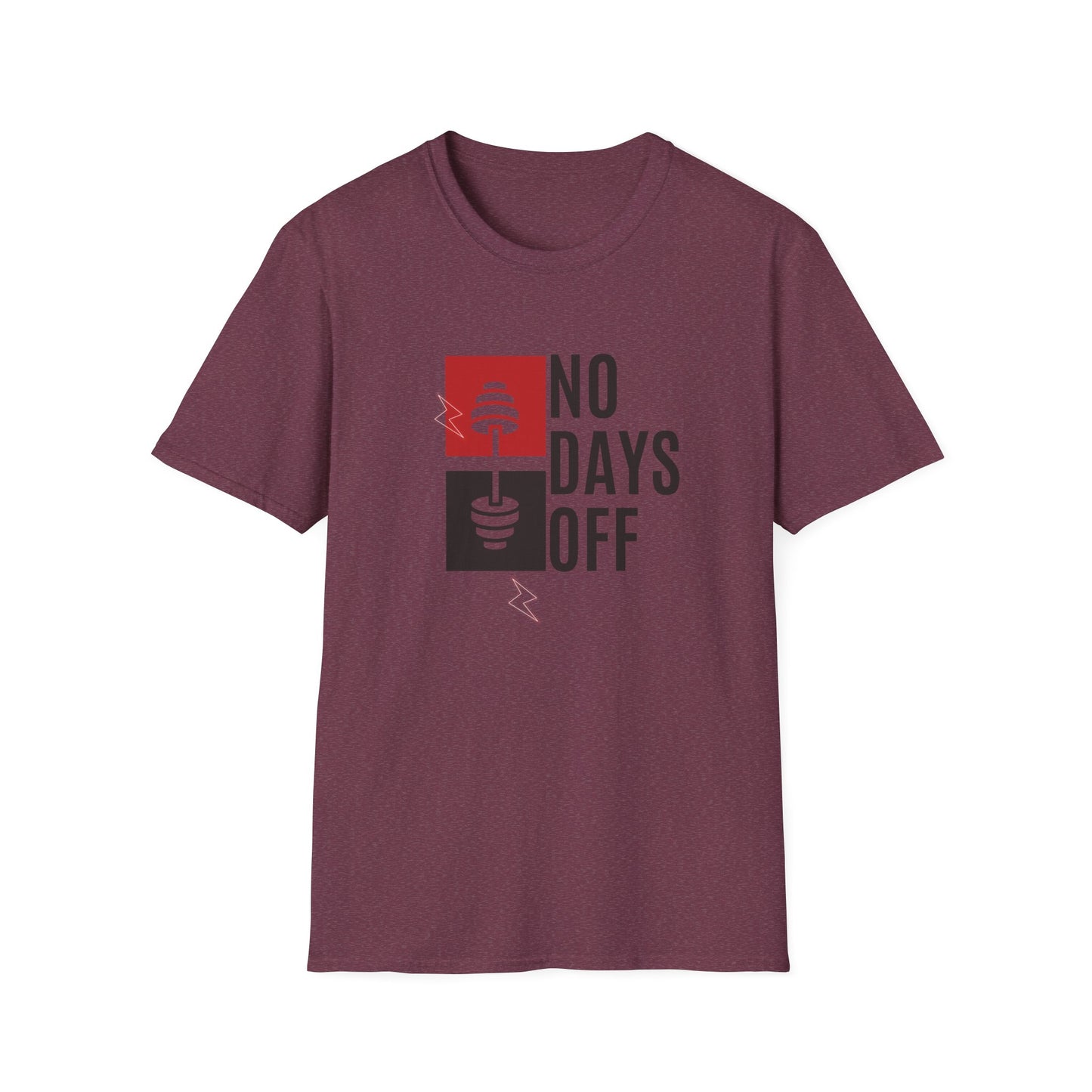 No Days Off Unisex Softstyle T-Shirt