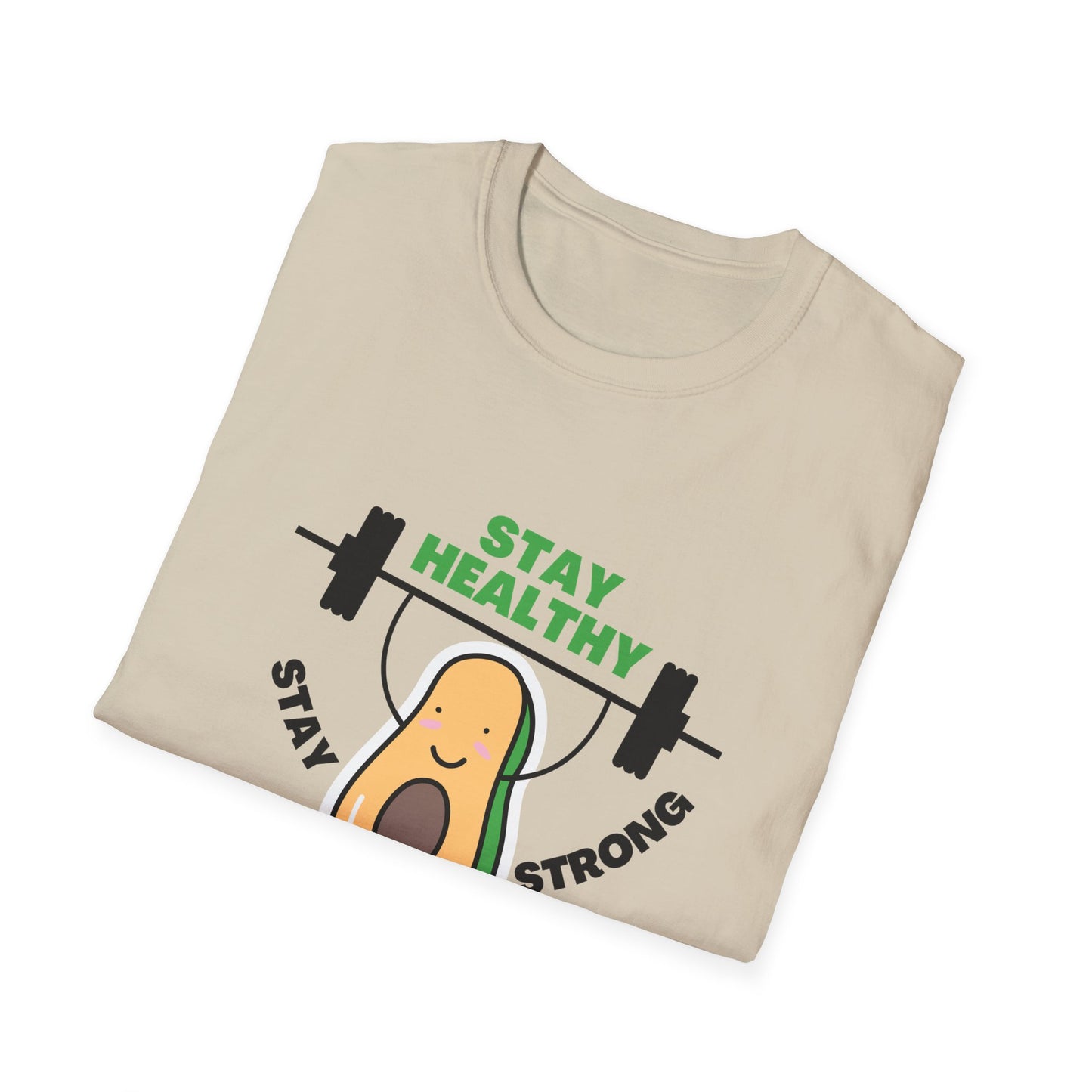 Stay Healthy Stay Strong Unisex Softstyle T-Shirt