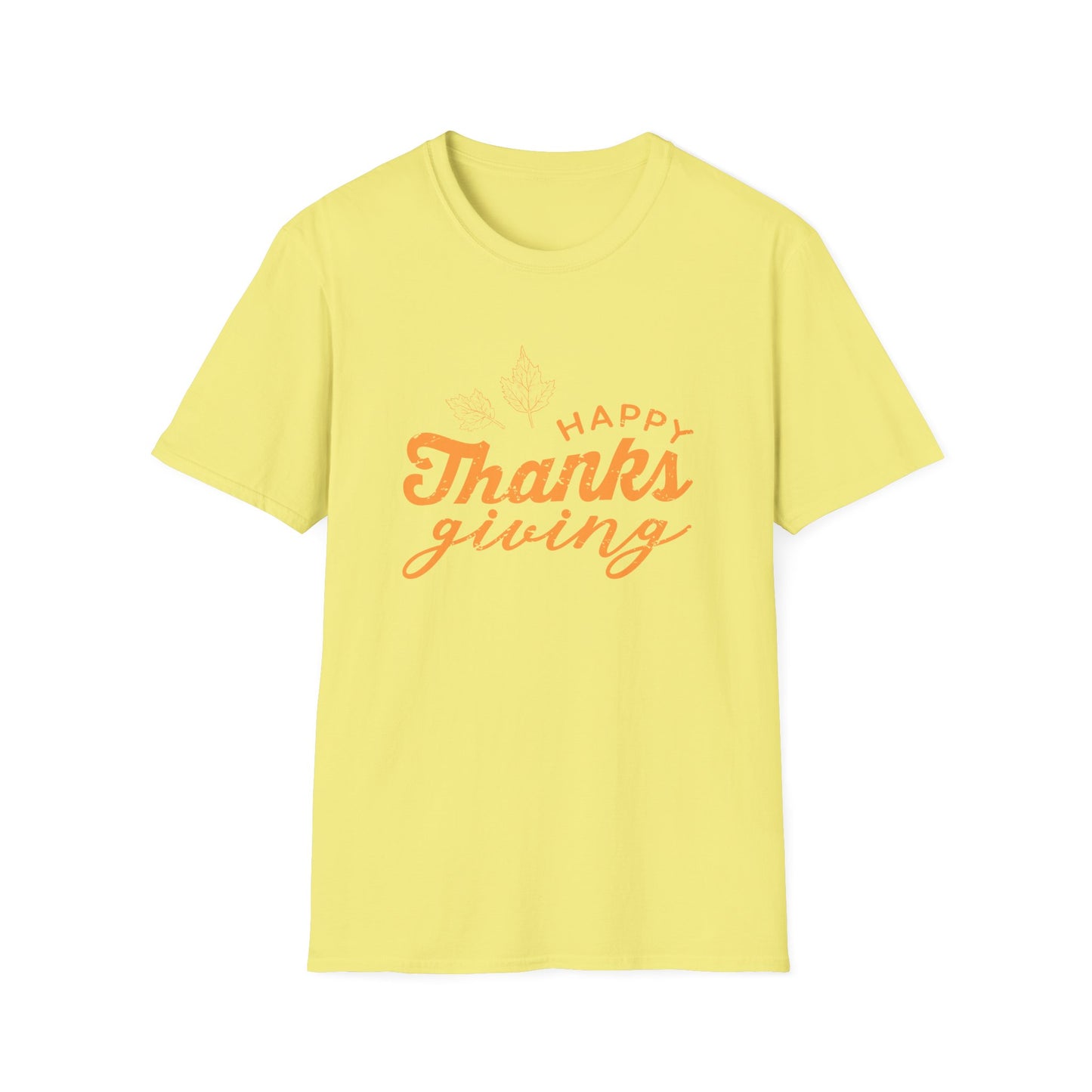 Happy Thanks Giving Unisex Softstyle T-Shirt