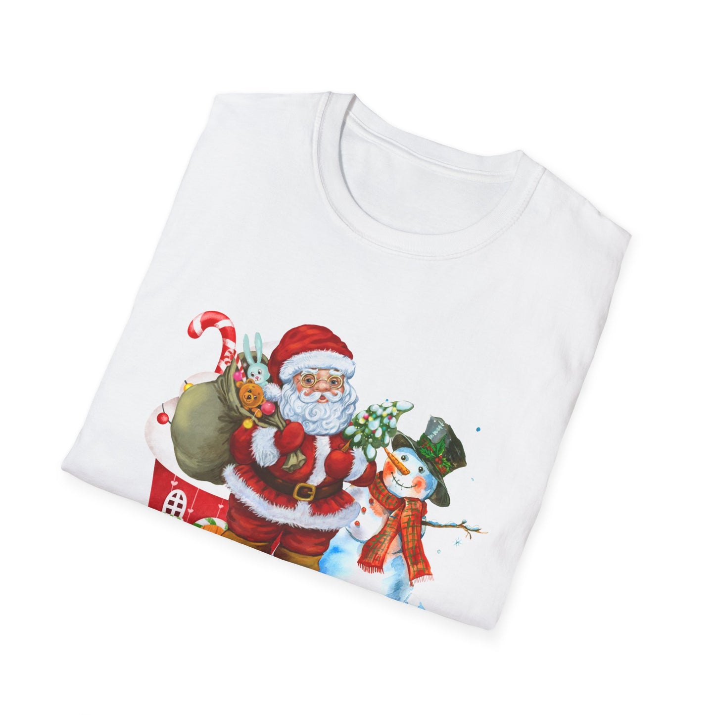 Merry And Bright Unisex Softstyle T-Shirt