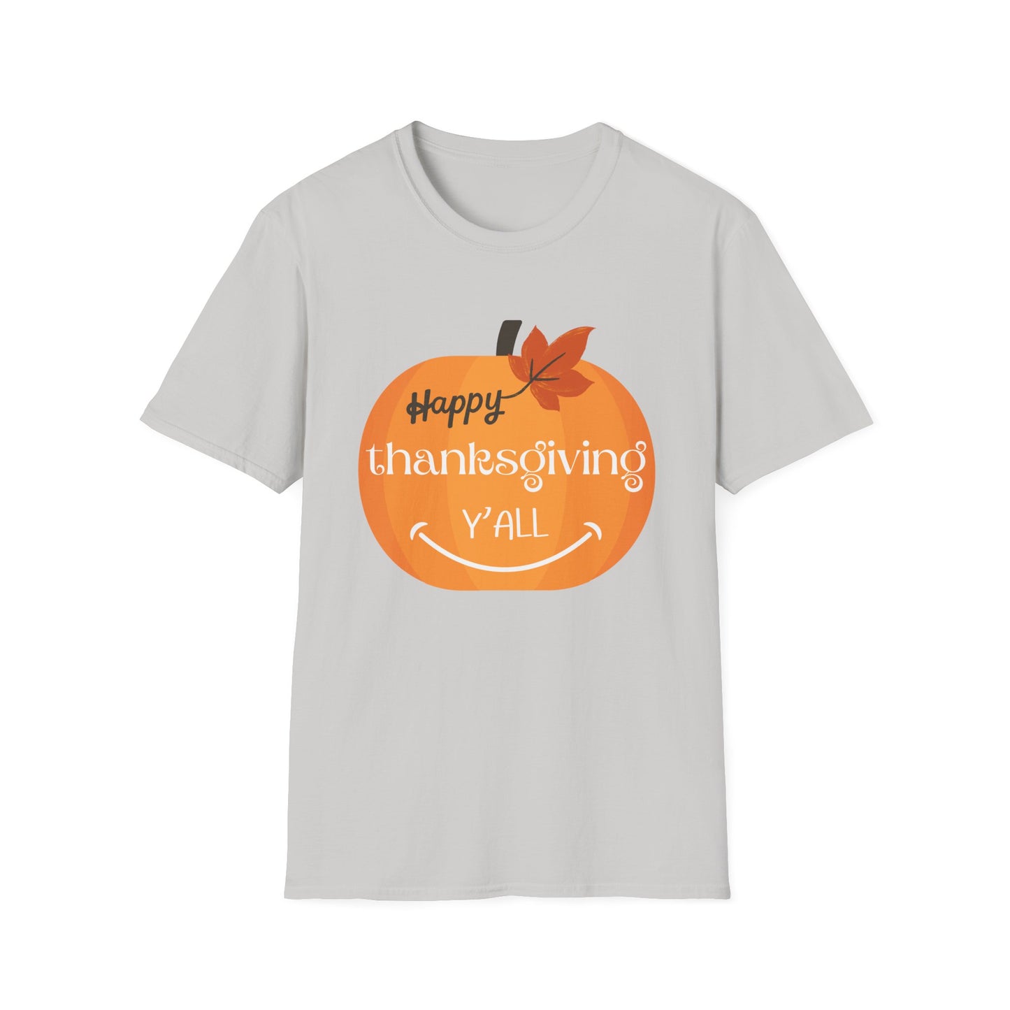 Thanks And Pumpkin Spice Unisex Softstyle T-Shirt