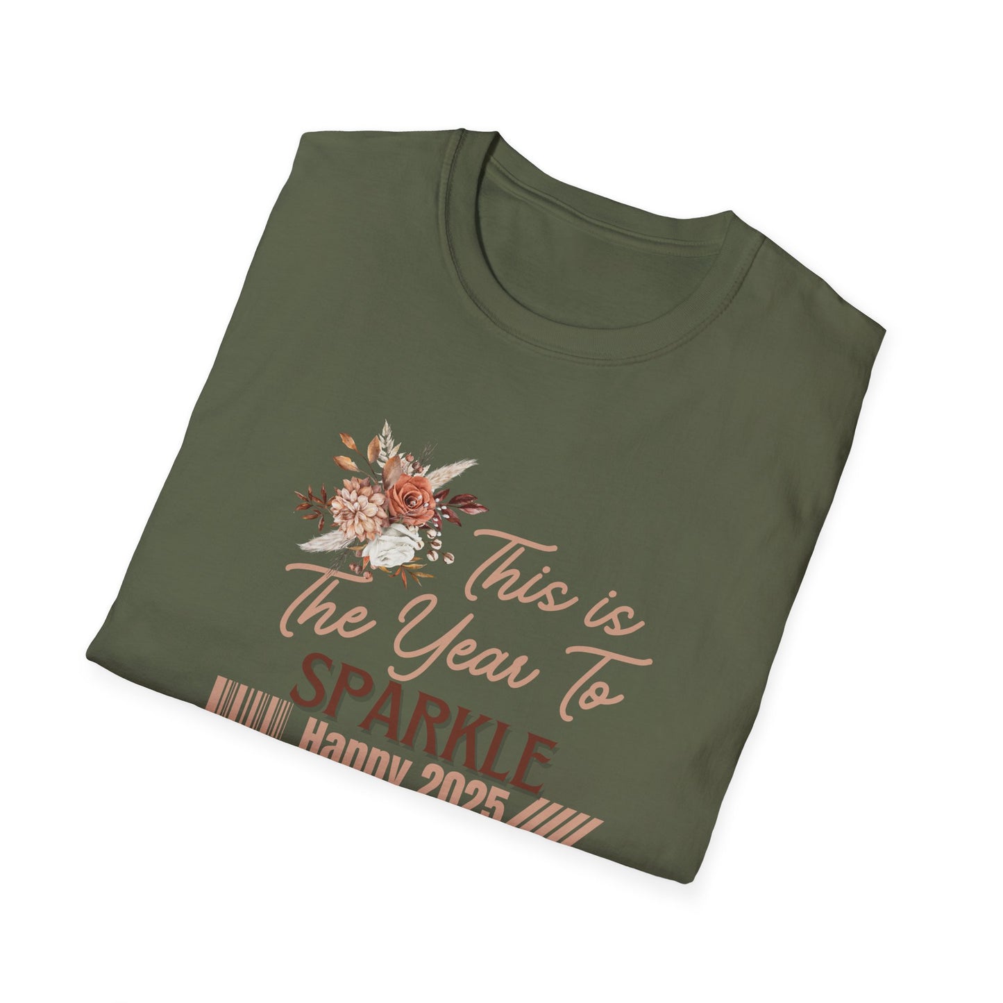 This Is The Year To Sparkle Unisex Softstyle T-Shirt