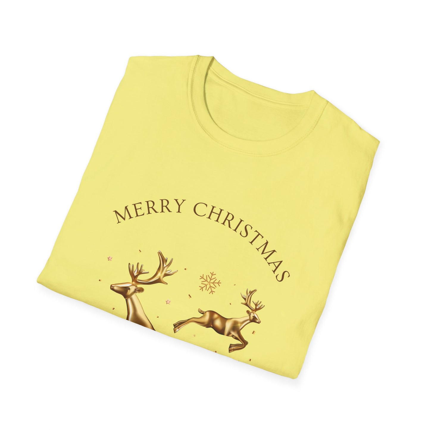 Merry Christmas Unisex Softstyle T-Shirt