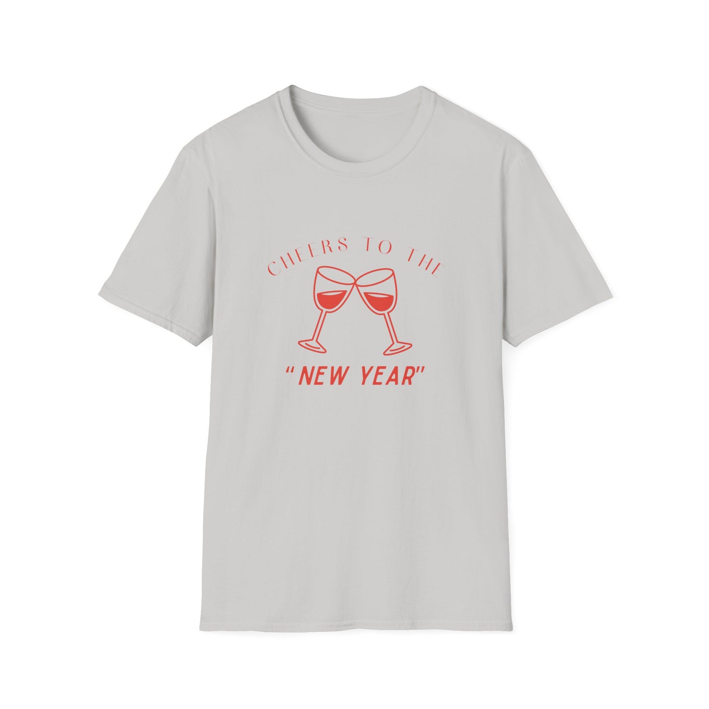 Cheers To The New Year Unisex Softstyle T-Shirt