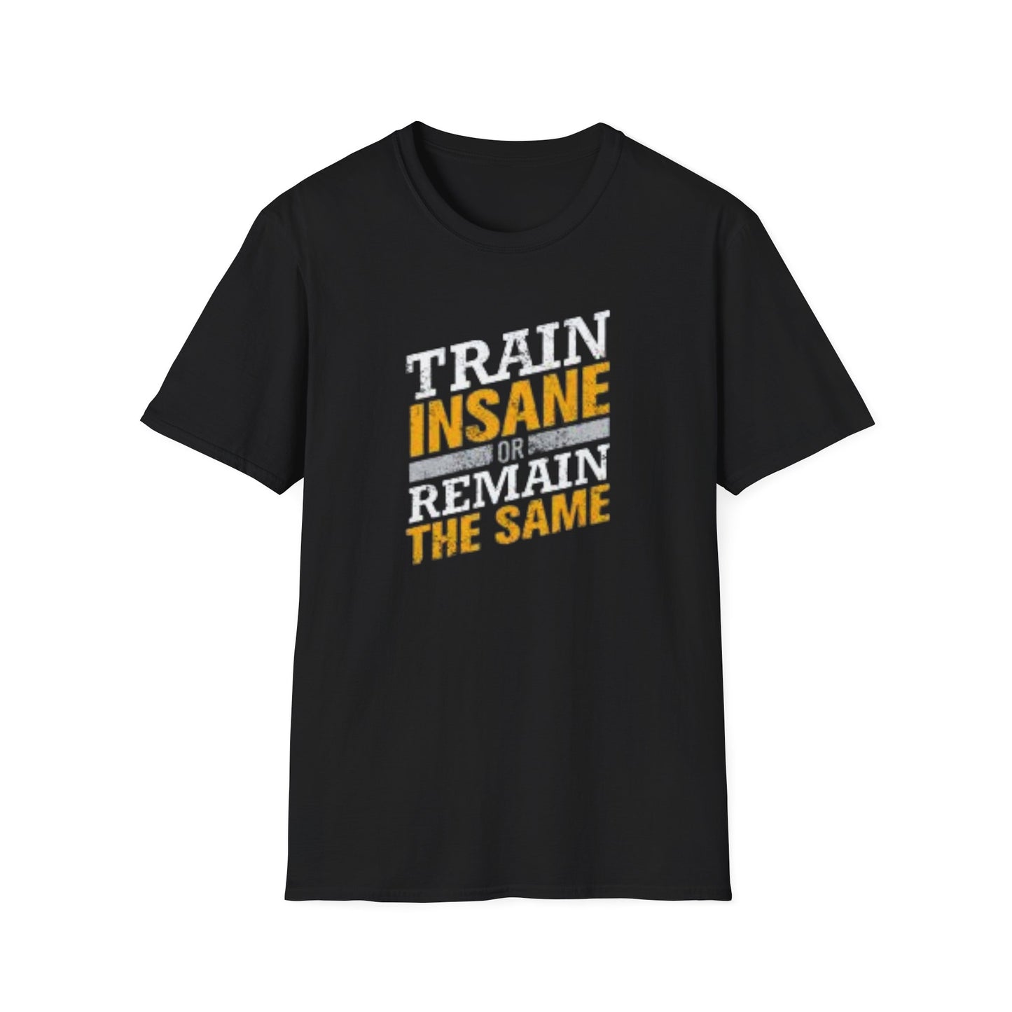 Train insane or remain the same Unisex Softstyle T-Shirt