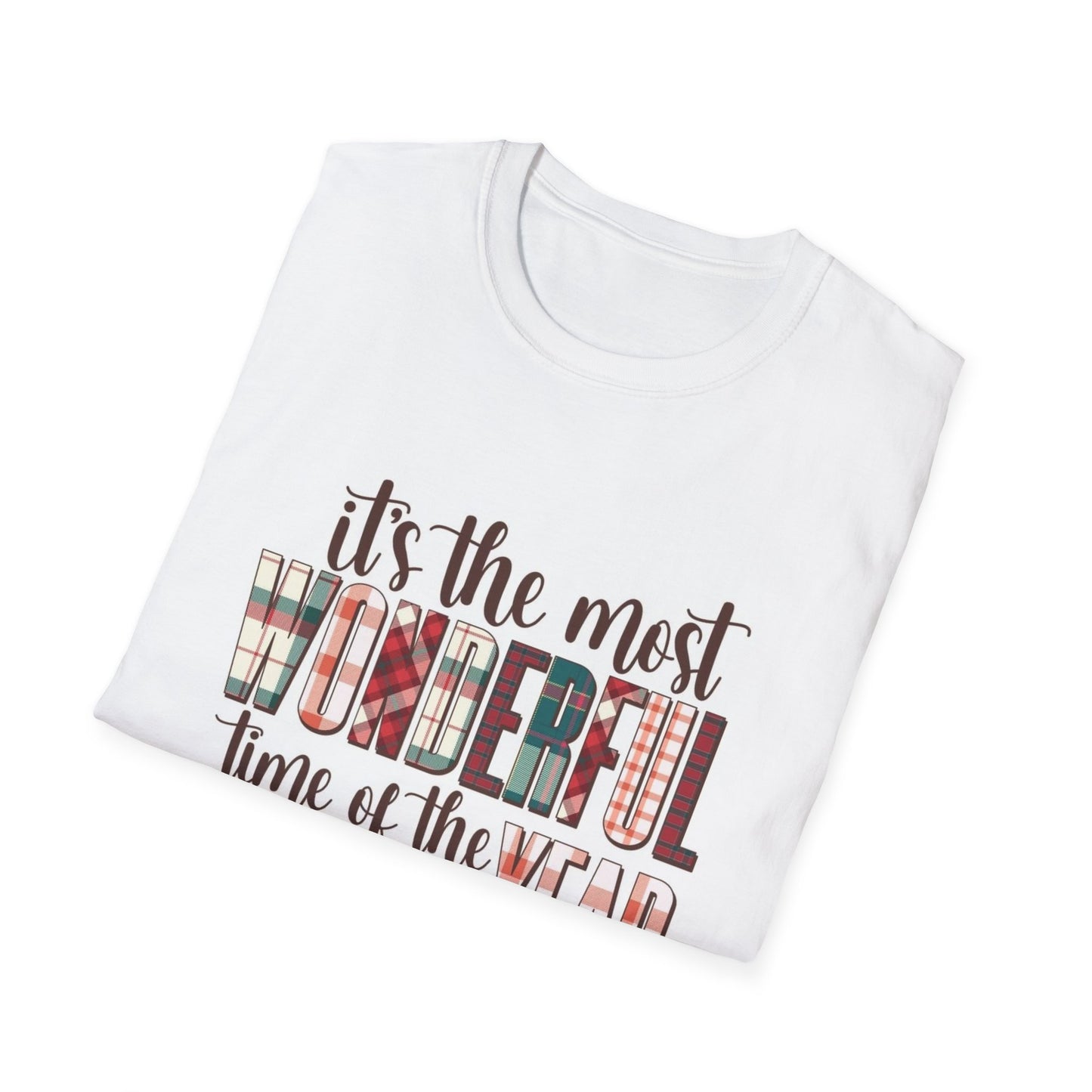 It's The Most Wonderful Time Of The Year Unisex Softstyle T-Shirt