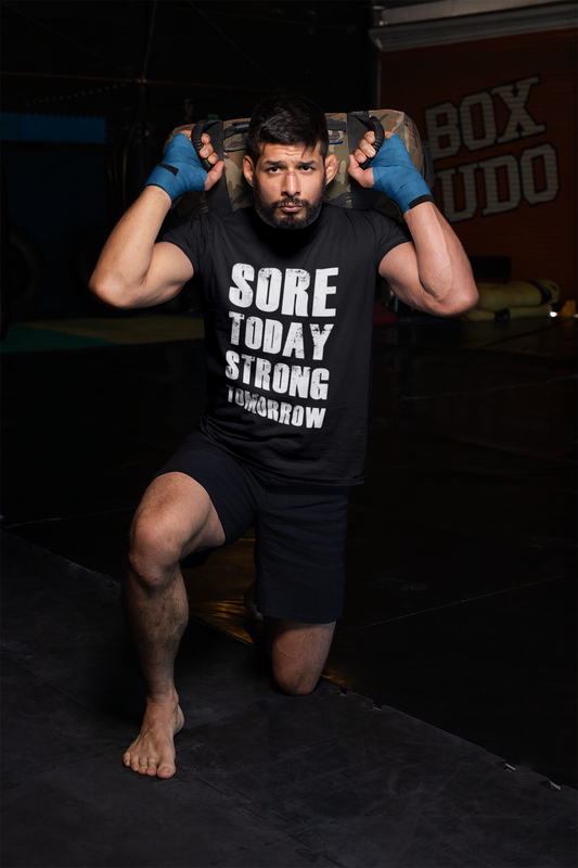 Sore today strong tomorrow Unisex Softstyle T-Shirt