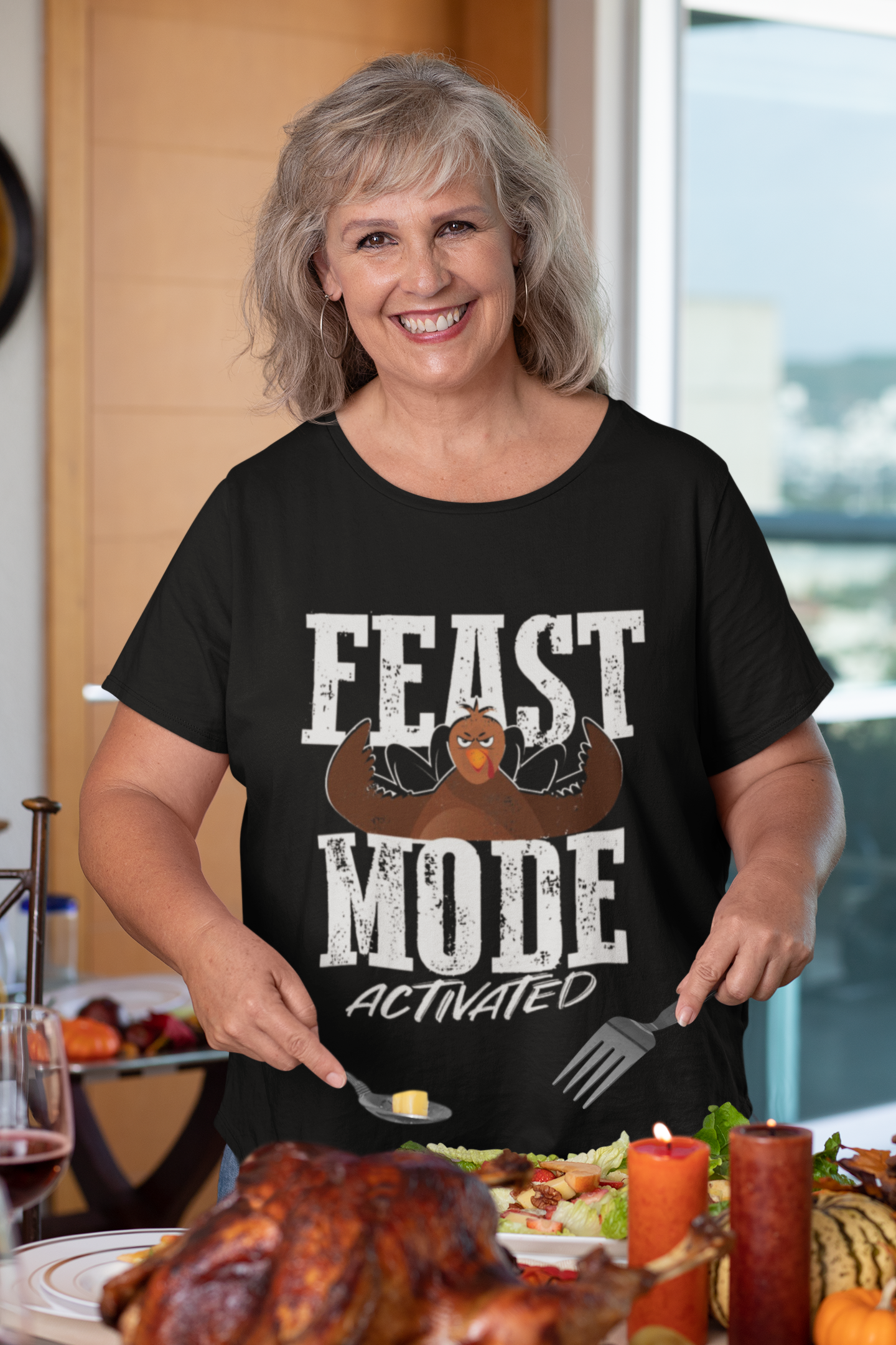 Feast Mode Activated Unisex Softstyle T-Shirt