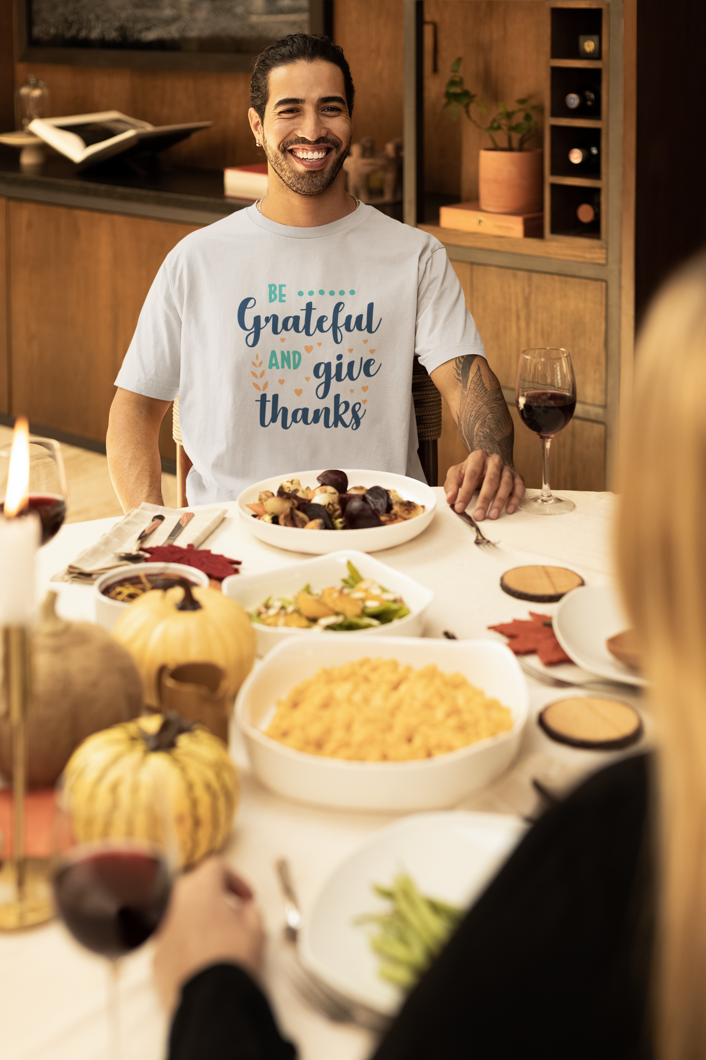 Be Grateful and Give Thanks Unisex Softstyle T-Shirt