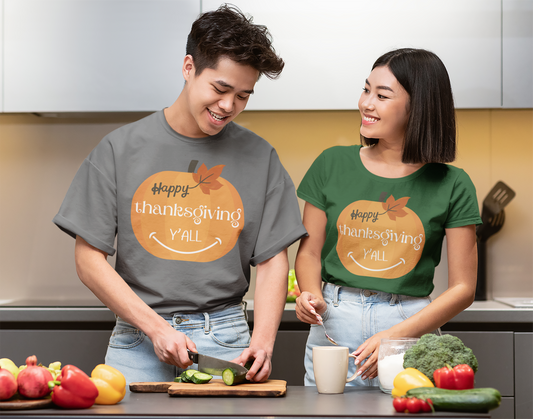 Thanks And Pumpkin Spice Unisex Softstyle T-Shirt