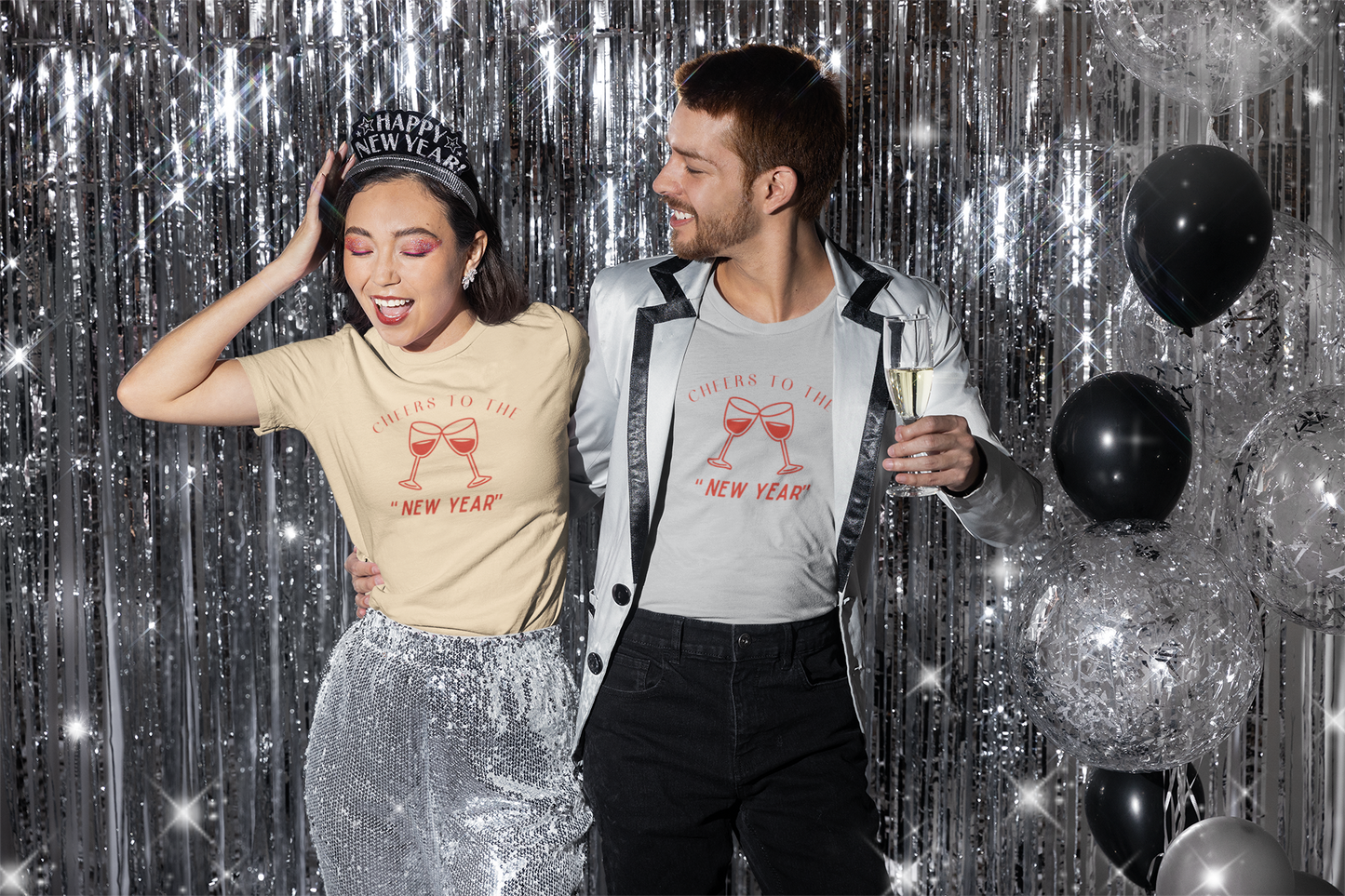 Cheers To The New Year Unisex Softstyle T-Shirt