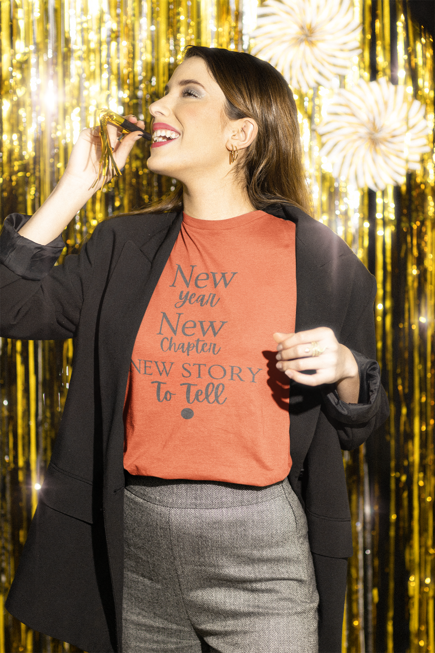 New Year New Chapter New Story To Tell Unisex Softstyle T-Shirt