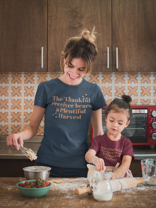 The Thankful Receiver Bears A Plentiful Harvest Unisex Softstyle T-Shirt