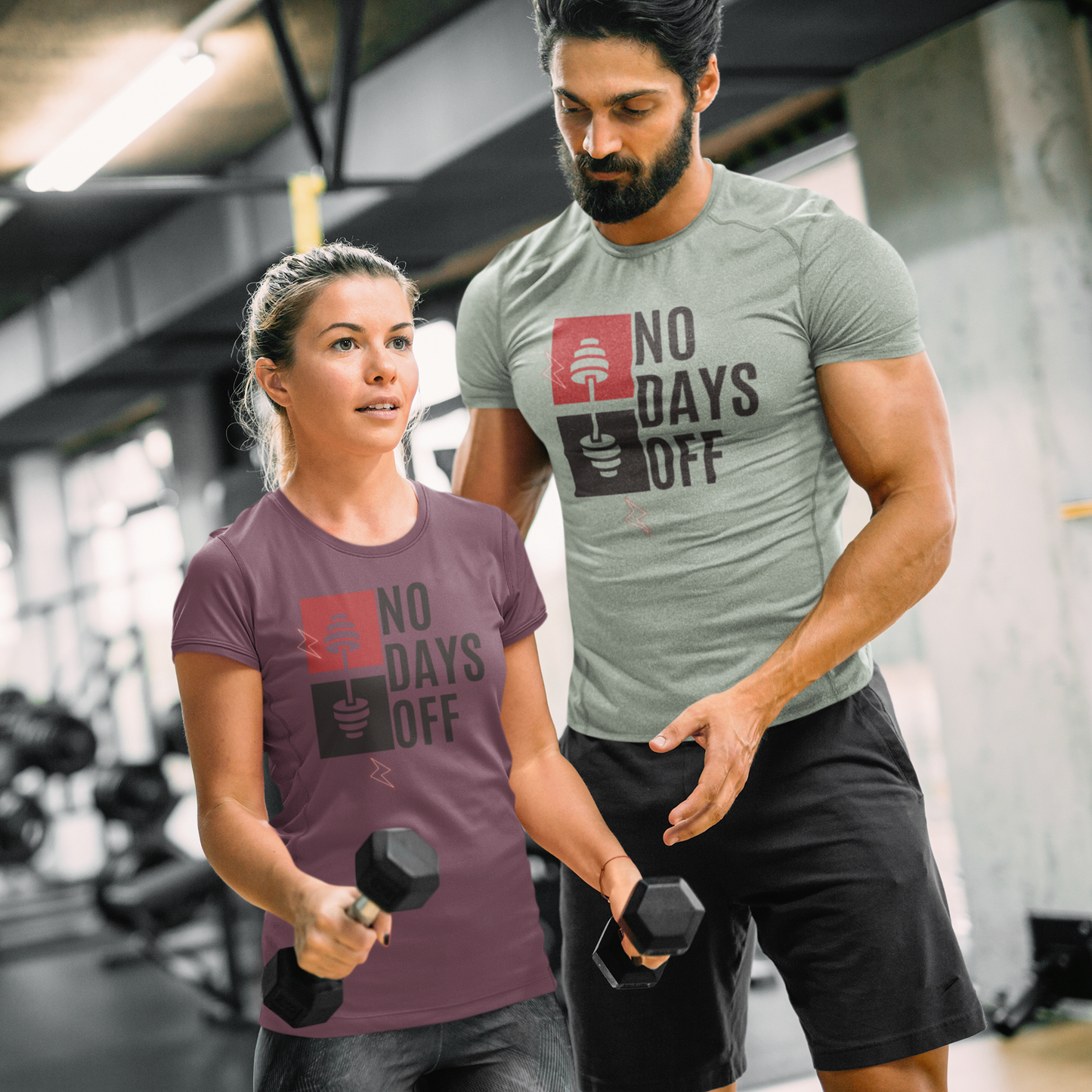 No Days Off Unisex Softstyle T-Shirt