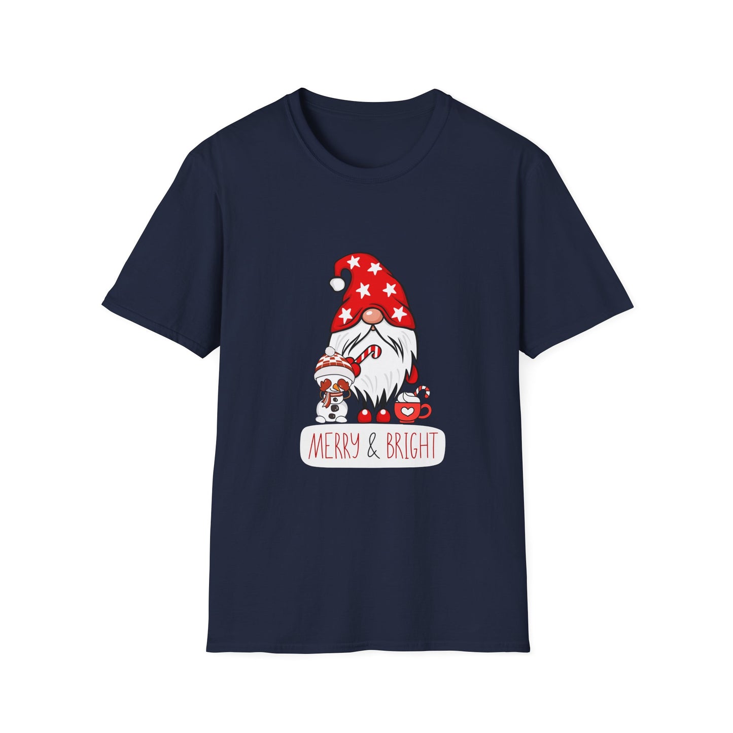 Merry & Bright Unisex Softstyle T-Shirt