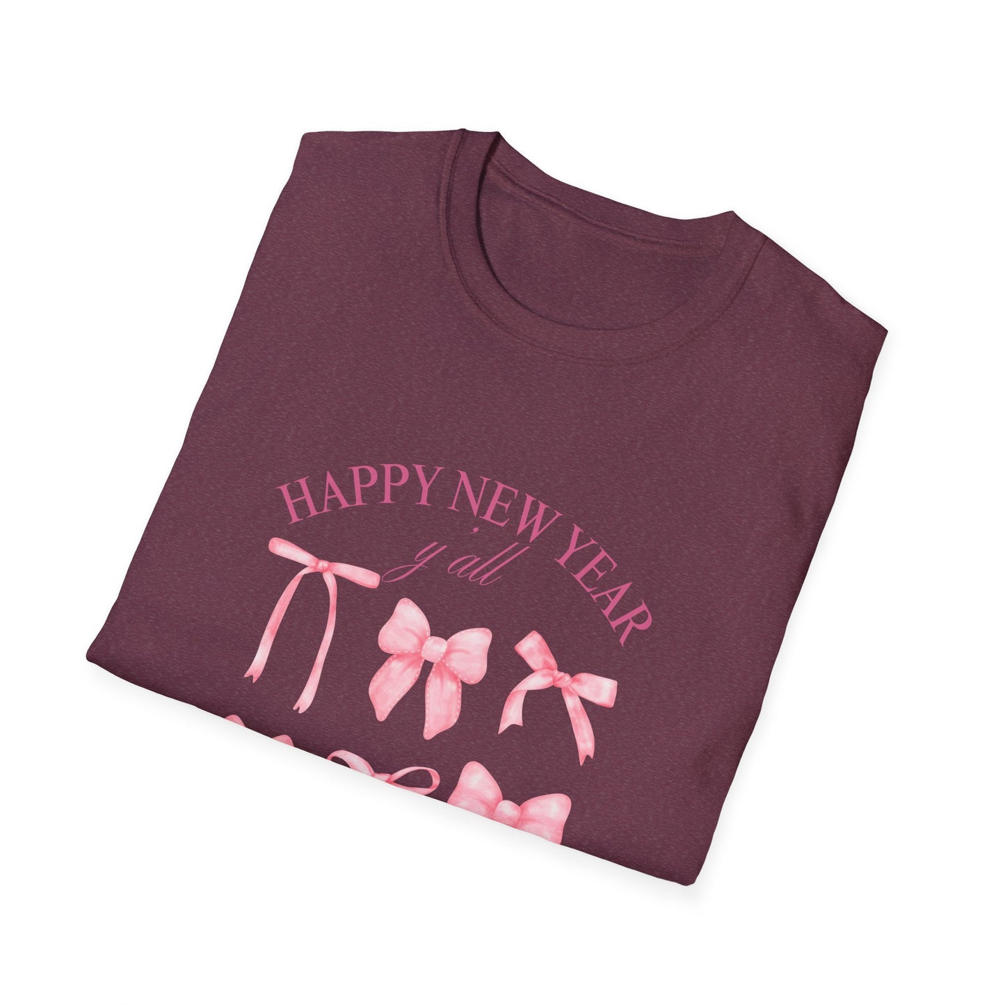 Happy New Year Y'all Unisex Softstyle T-Shirt