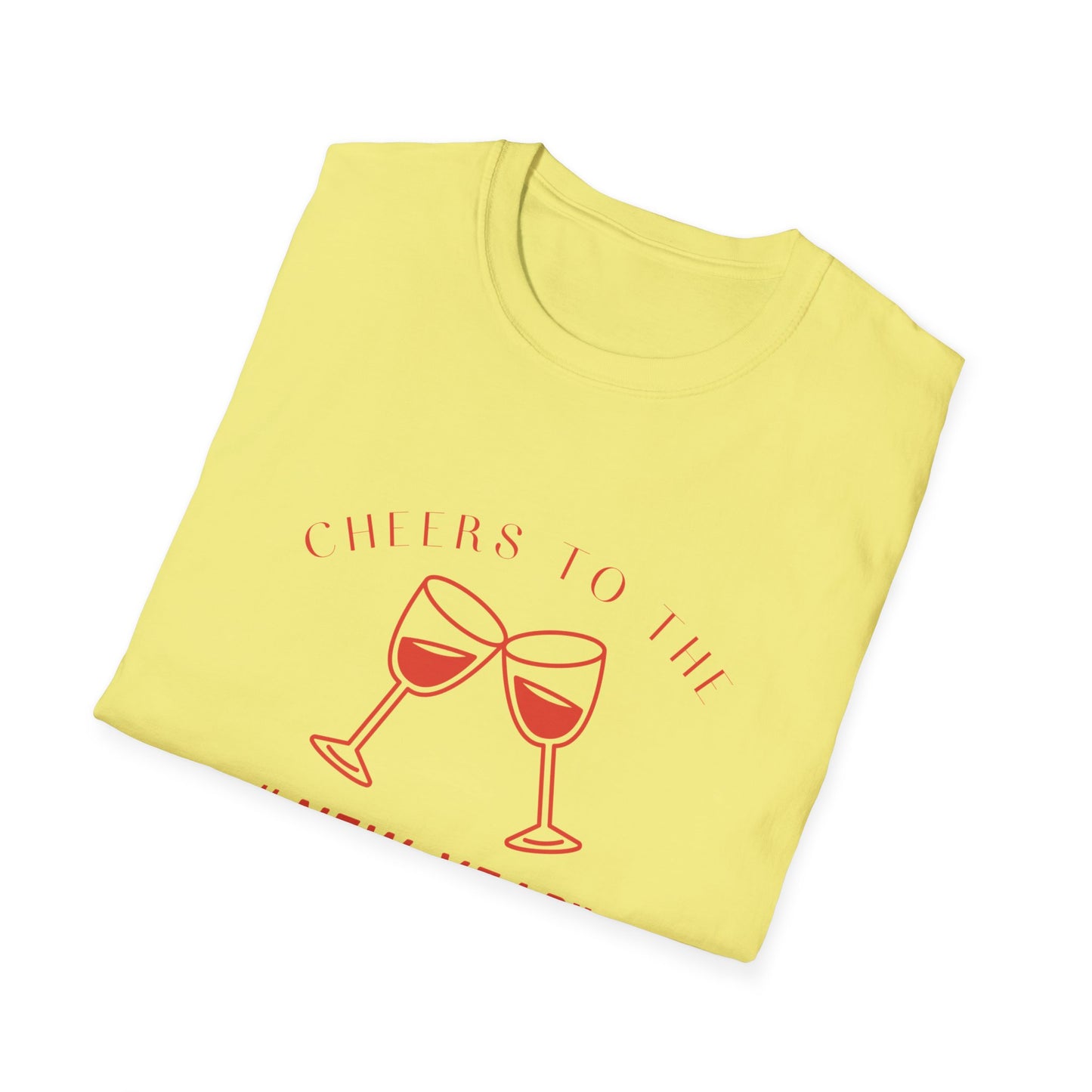 Cheers To The New Year Unisex Softstyle T-Shirt