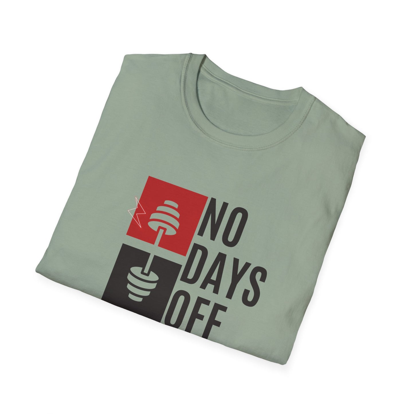 No Days Off Unisex Softstyle T-Shirt