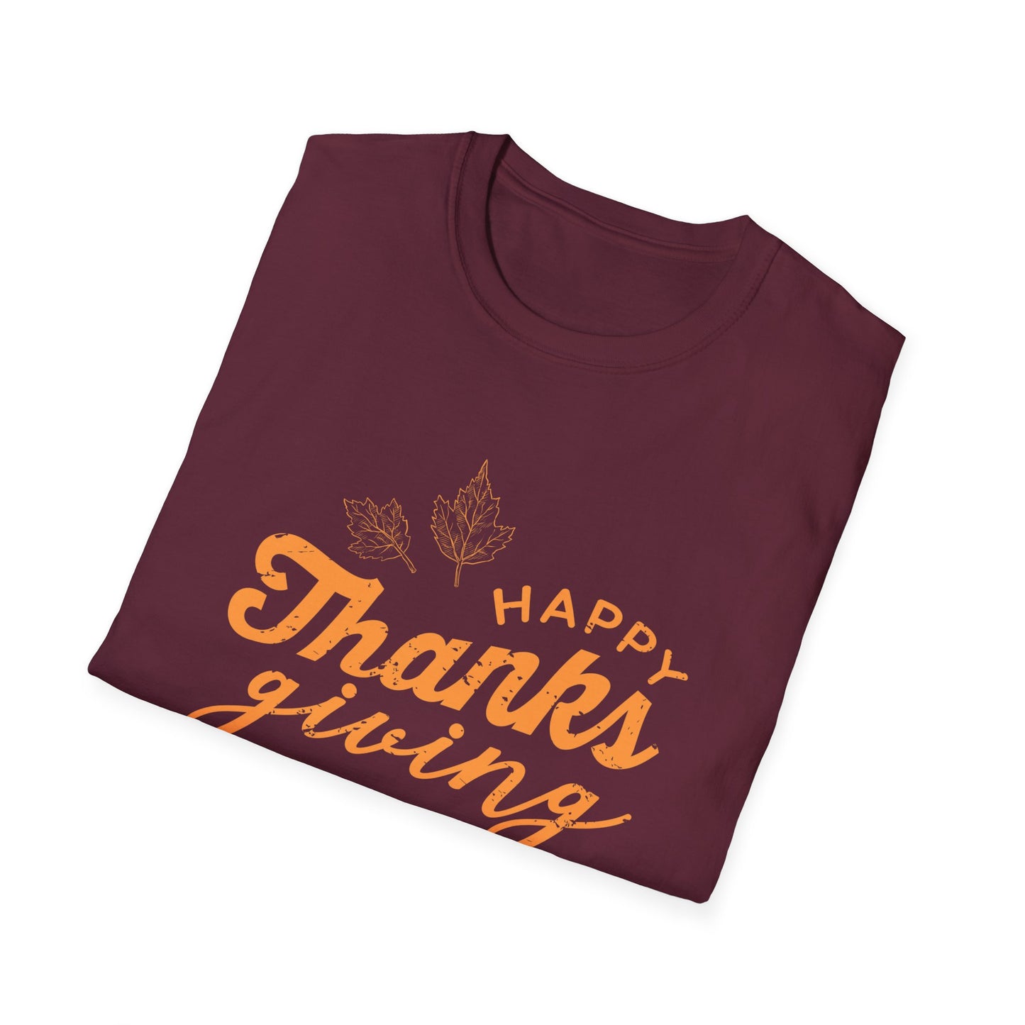 Happy Thanks Giving Unisex Softstyle T-Shirt