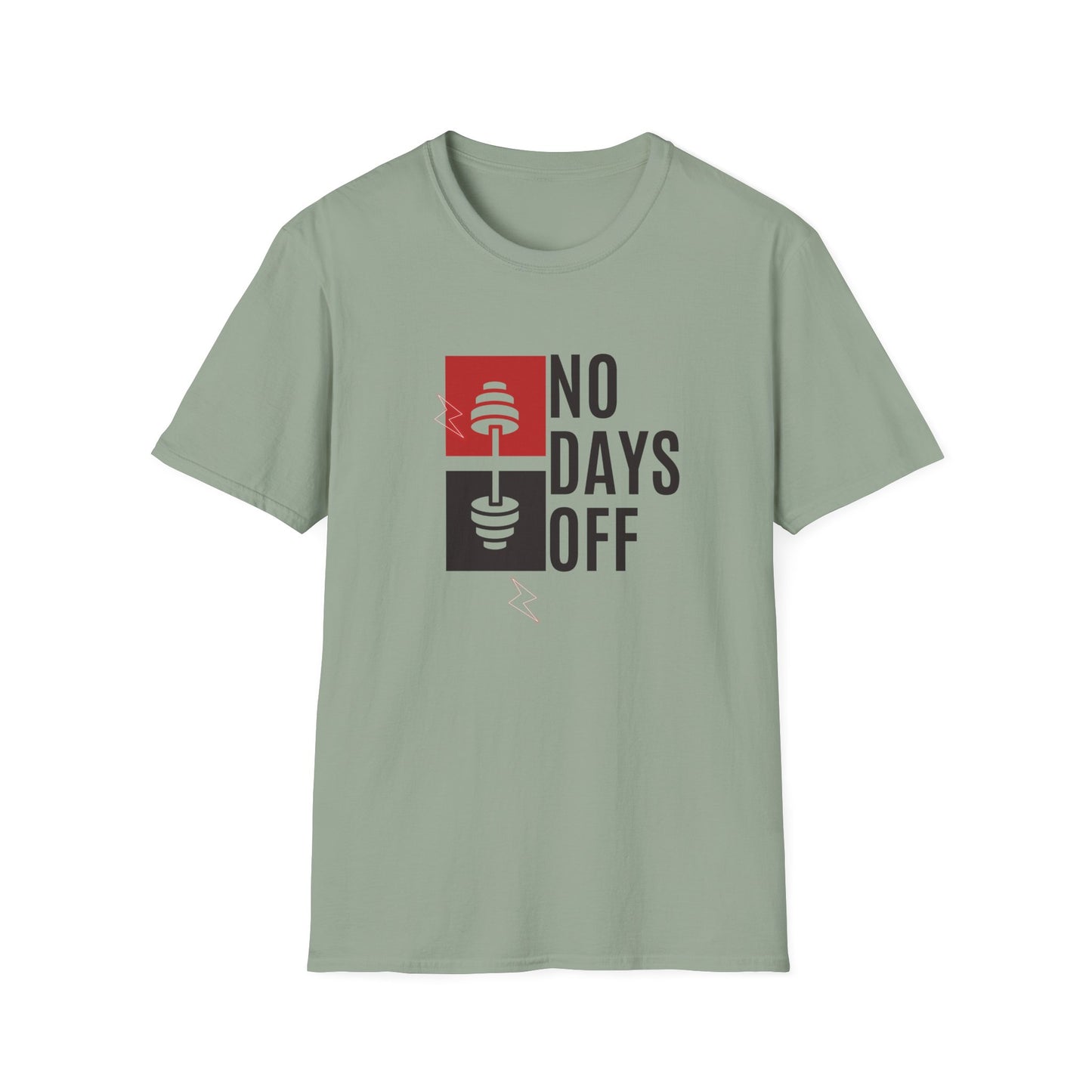 No Days Off Unisex Softstyle T-Shirt