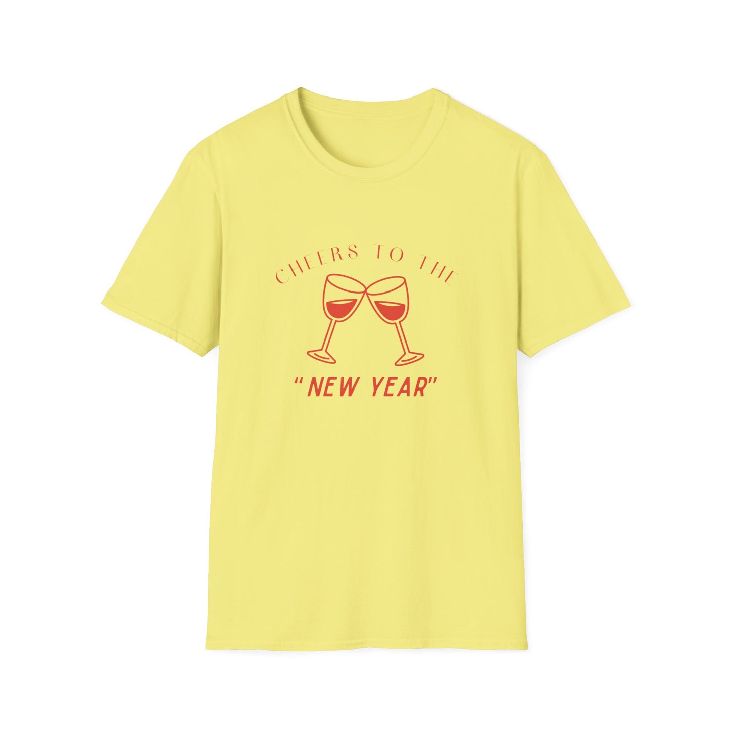 Cheers To The New Year Unisex Softstyle T-Shirt